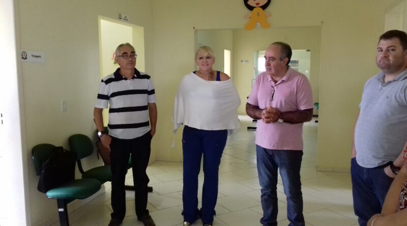 Da esquerda para a direita. Claudio, Telma Bley, Orildo e Dr. Gustavo